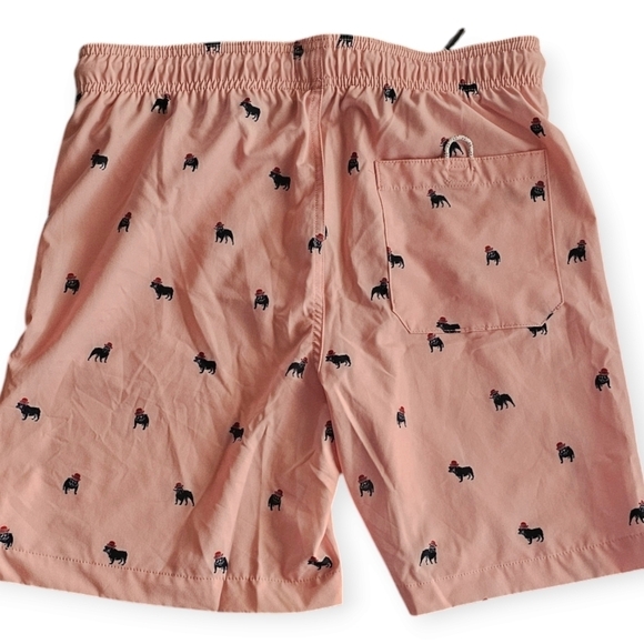 Ben Sherman Pink Blossom Bulldog Men's Size Medium Swim Trunks - Picture 3 of 10